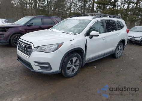 2020 Subaru Ascent Premium из США, поврежденный, VIN 4S4WMACD9L3406019